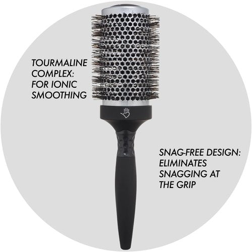 Sam Villa Signature Thermal Brush - Professional Styling Tool for Effortless Waves & Volume
