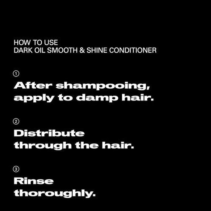 Sebastian Professional Dark Oil Conditioner - Lightweight Formula with Jojoba & Argan Oil | 33.8 Fl Oz