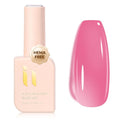 idyllbeauty Hema Free Rubber Builder Base Gel Polish, Vegan TPO Free Hema Free, for Strengthens Damaged Thin Nails Strengthen Apex Building Extension, LED UV Curing Thickening & Repair