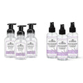 J.R. Watkins Bundle Lavender Foaming Hand Soap 9 fl oz 3 Pack + Lavender Room Freshener 4 fl oz 3 Pack
