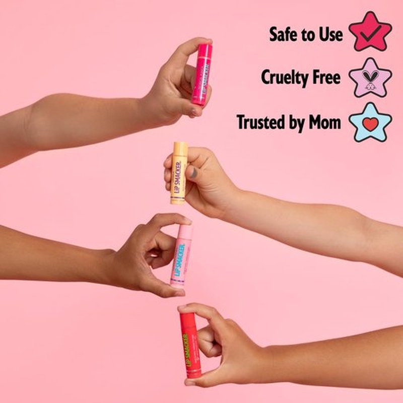 Lip Smacker Fruit Glaze Lip Oil - Ultra-Hydrating, High-Shine Finish, Plush Applicator, Non-Sticky Flavor - Banana