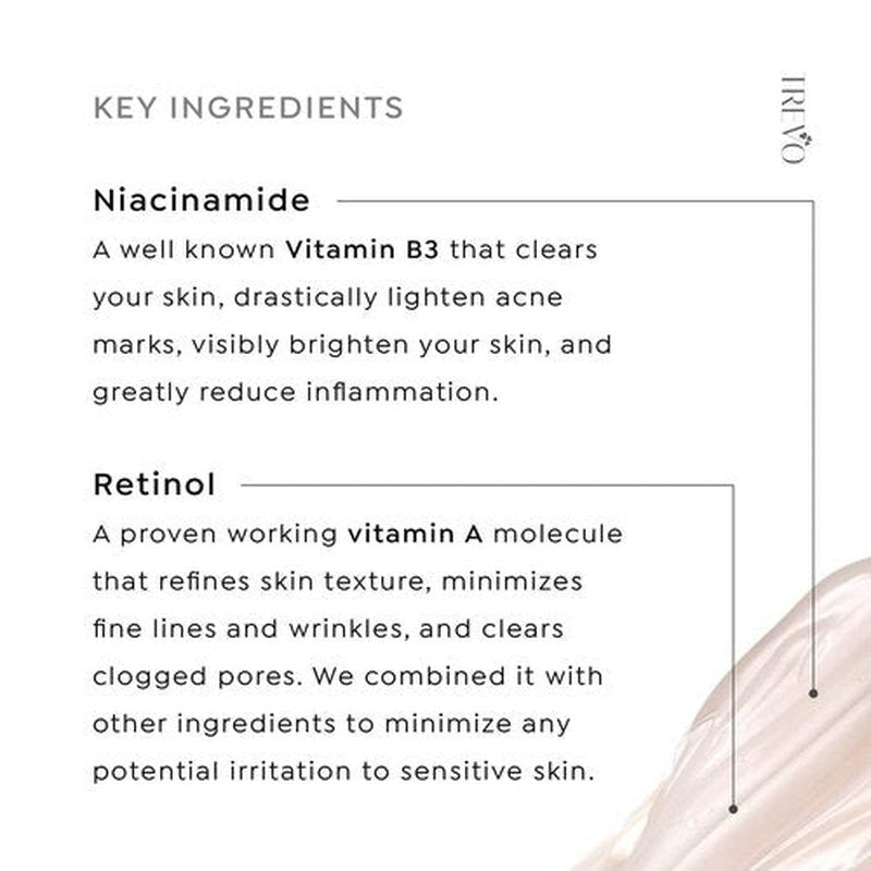 Trevo Peptide Hydrating Night Cream | Advanced Anti-Aging Face Moisturizer with Retinol & Vitamin B3 - 50g/1.8oz