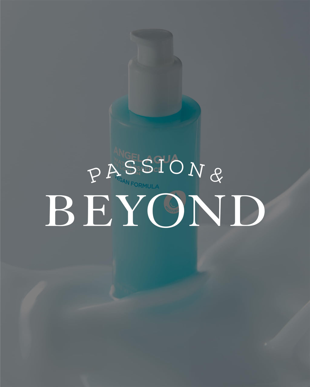 BEYOND Angel Aqua Moisture Lotion (6.8fl oz) - Lightweight, Non-Sticky Moisturizer for Sensitive Skin. Vegan Formula Korean Skin Care Cream. Chervil, Hyaluronic Acid.