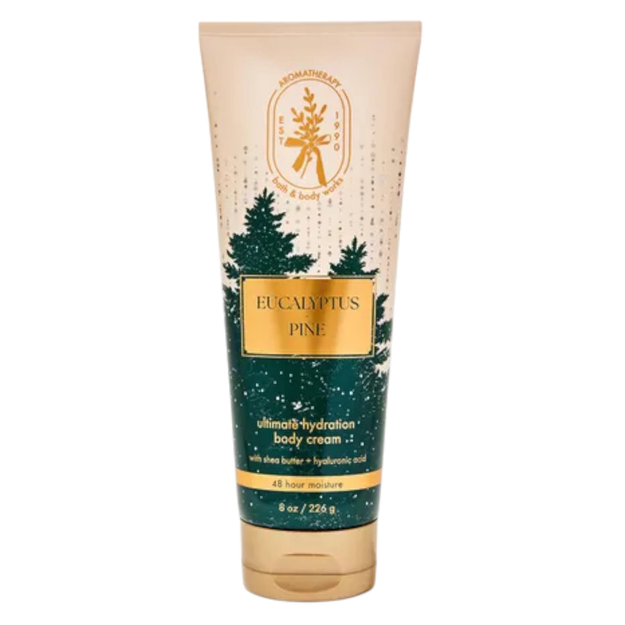 Bath & Body Works Ultimate Hydration Body Cream Gift Set For Women, 8 Fl Oz (Eucalyptus Pine)