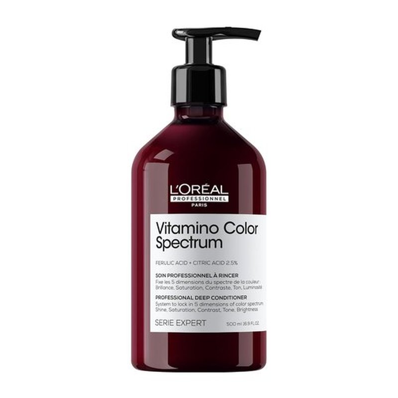 L'Oréal Professionnel Paris Vitamino Color Deep Conditioner - Maintains Vibrancy & Shine, Strengthens Hair