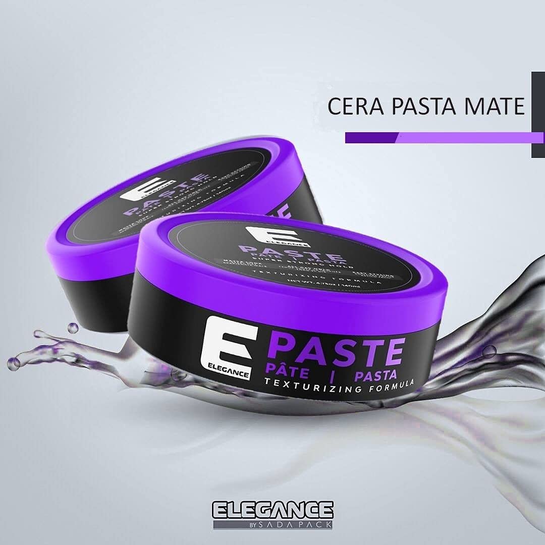 Elegance Hair Paste, 4.73 Oz, Pliable Hold with Matte Finish, Low Shine, Wax Easy to Apply and Distribute, Flake Free