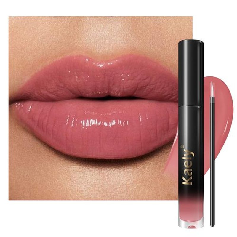 Kaely Longwear No-Budge Lipstick - Highly Pigmented Liquid Lip Color | Waterproof & Smudge-Proof, 24-Hour Wear, 01 Cheeky