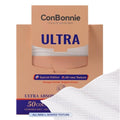 Conbonnie Clean Face Towels XL, Special Ed., 10"×12" Biobased Facial Towels, Disposable Face Towelette, Makeup Remover, L-shaped Textured, Enhanced Cleaning for Skin Care, 50 Count (1 Pack)