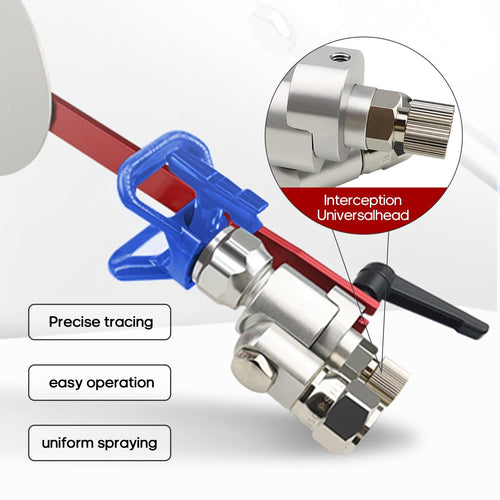 287030/287036 CleanShot Shut-off Valve Swivel Joint for High Pressure Airless Paint Sprayers Gun Pole Extensions Anti-Spitting Valve Adapter for Graco Titan Airless Paint Sprayers