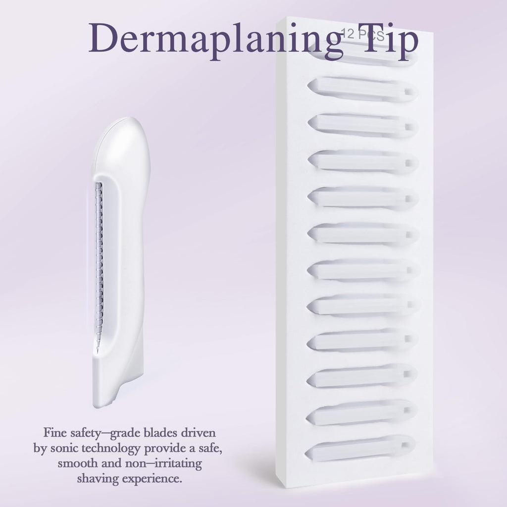Butiblener Sonic Dermaplane razor for Women Face Blades