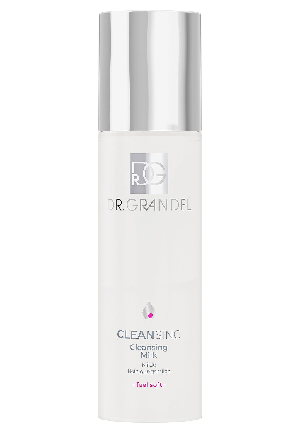 DR. GRANDEL Cleansing Milk – Mild cleansing milk for the face, neck, and décolleté, with Panthenol and Jojoba Oil, moisture-retaining, light and creamy texture
