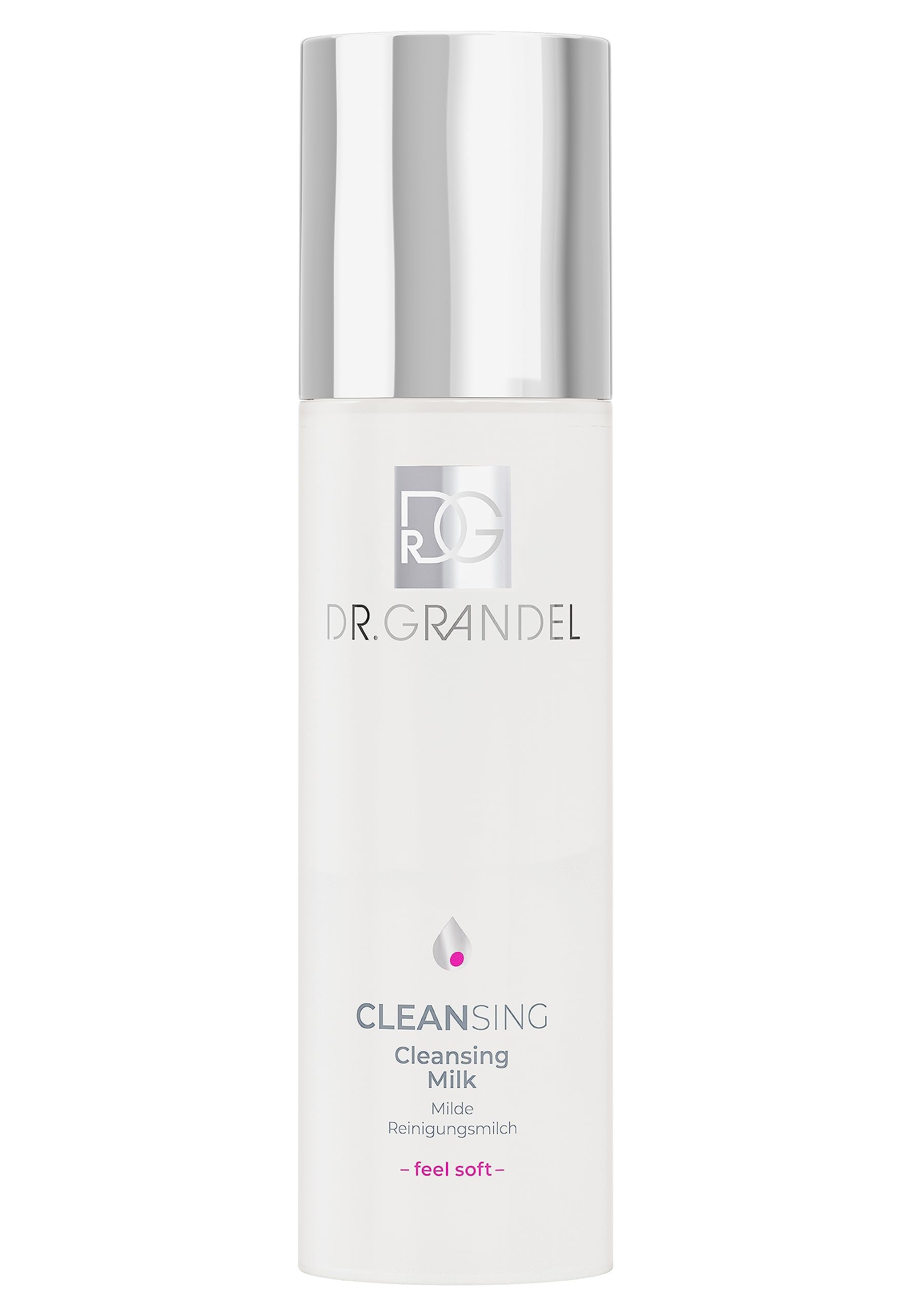 DR. GRANDEL Cleansing Milk – Mild cleansing milk for the face, neck, and décolleté, with Panthenol and Jojoba Oil, moisture-retaining, light and creamy texture
