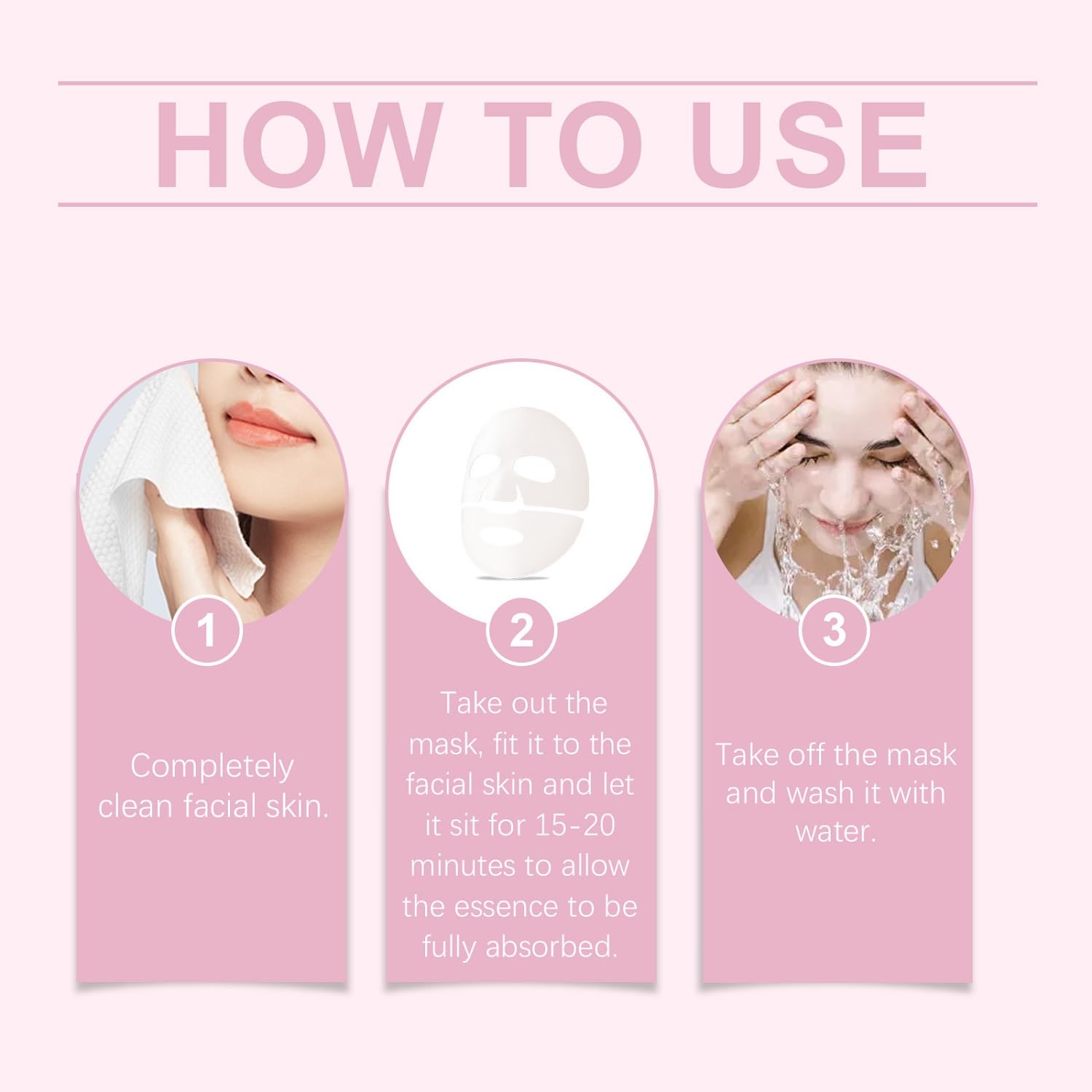 LOYOTICE 4PCS Bio-Collagen Face Mask Overnight,Bio Collagen Glow Up Mask 2.0,Real Deep Hydrating Collagen Mask for Glass Glowing Skin, Wrinkle Reduction & Elasticity,Pore Minimization