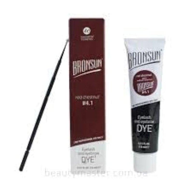 Bronsun Dye - Red Chestnut Hair Color | 15ml Long-Lasting Formula for Vibrant Shades