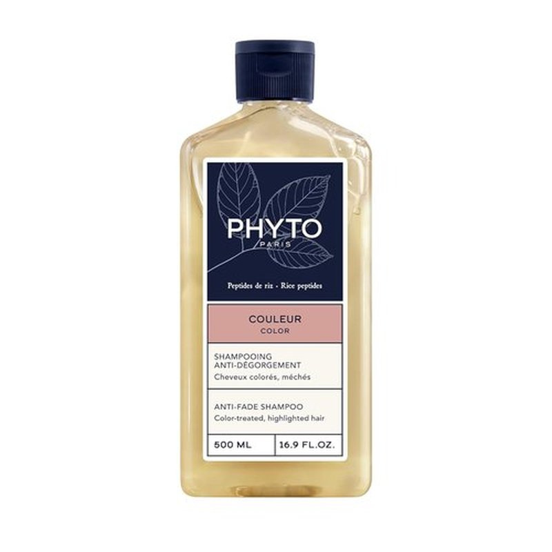 PHYTO COLOR Anti-Fade Shampoo - Sulfate-Free Formula for Vibrant Color-Treated Hair