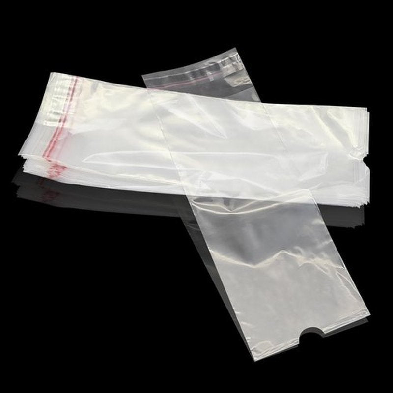 PMUBEAUTY 200Pcs PMU Pen Machine Covers Sleeves Tattoo Machine Protect Film Bag Disposable for Tattoo Cartridge Machine Gun Grips, Derma pen Microneedling (Clear)