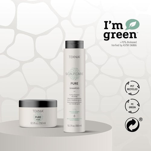 LAKMÉ Teknia Scalp Care Clay Mask - Purifying Treatment for Oily Scalps | 8.5 Fl Oz