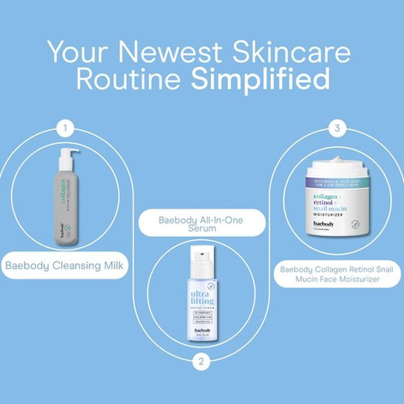 Baebody All-In-One Niacinamide with Peptides Serum for Face, Gentle Niacinamide Serum with Salicylic and Hyaluronic Acid, Made for All Skin Types, 30 mL