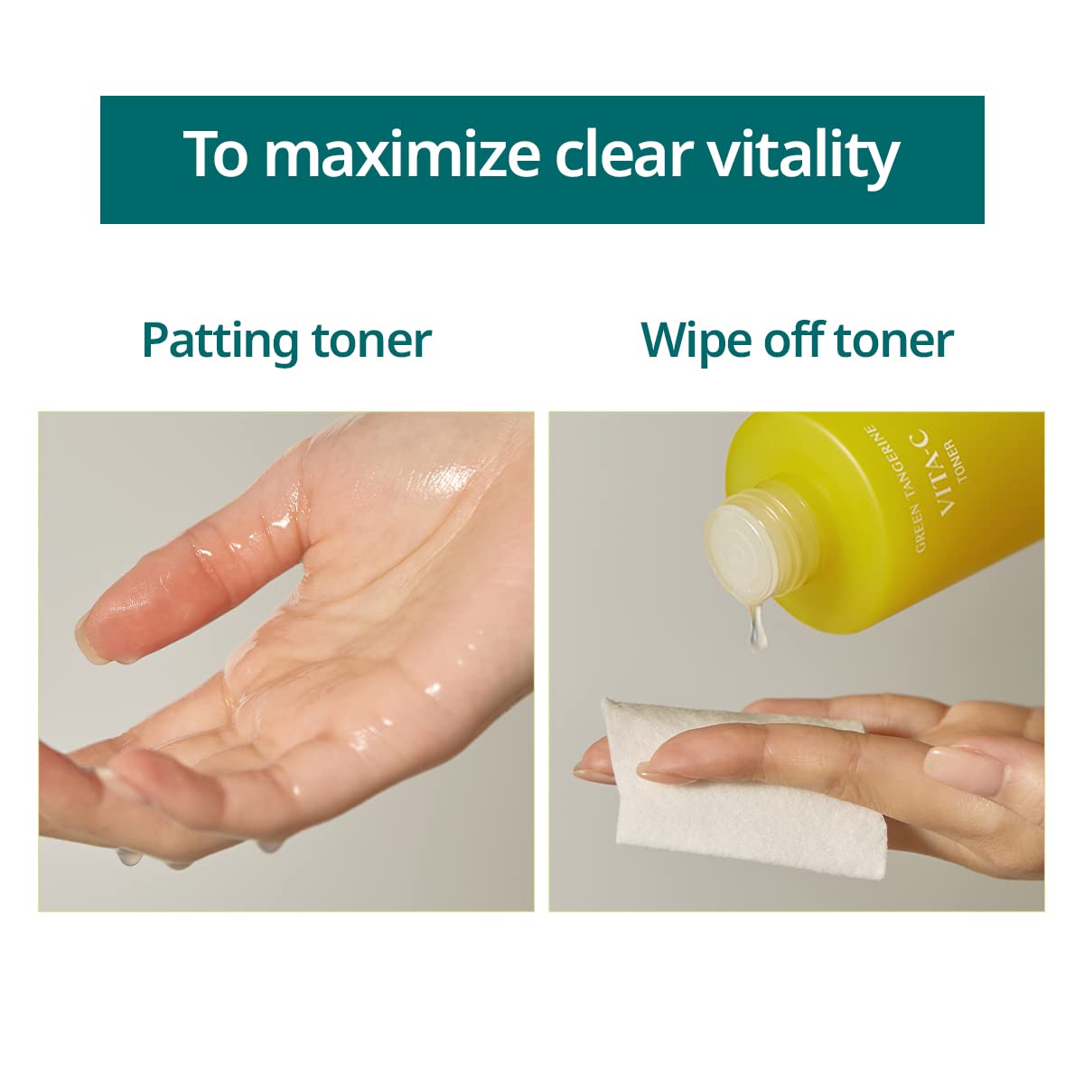 GOODAL Green Tangerine Vitamin C Dark Spot and Hyperpigmentation Toner for Sensitve Skin (10.14 fl oz.)