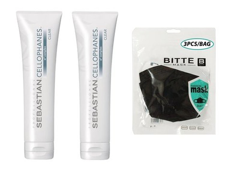 CELLOPHANES Clear Color Revitalizer with A3 Complex - 10.1 oz | Includes 3 Fashion Masks