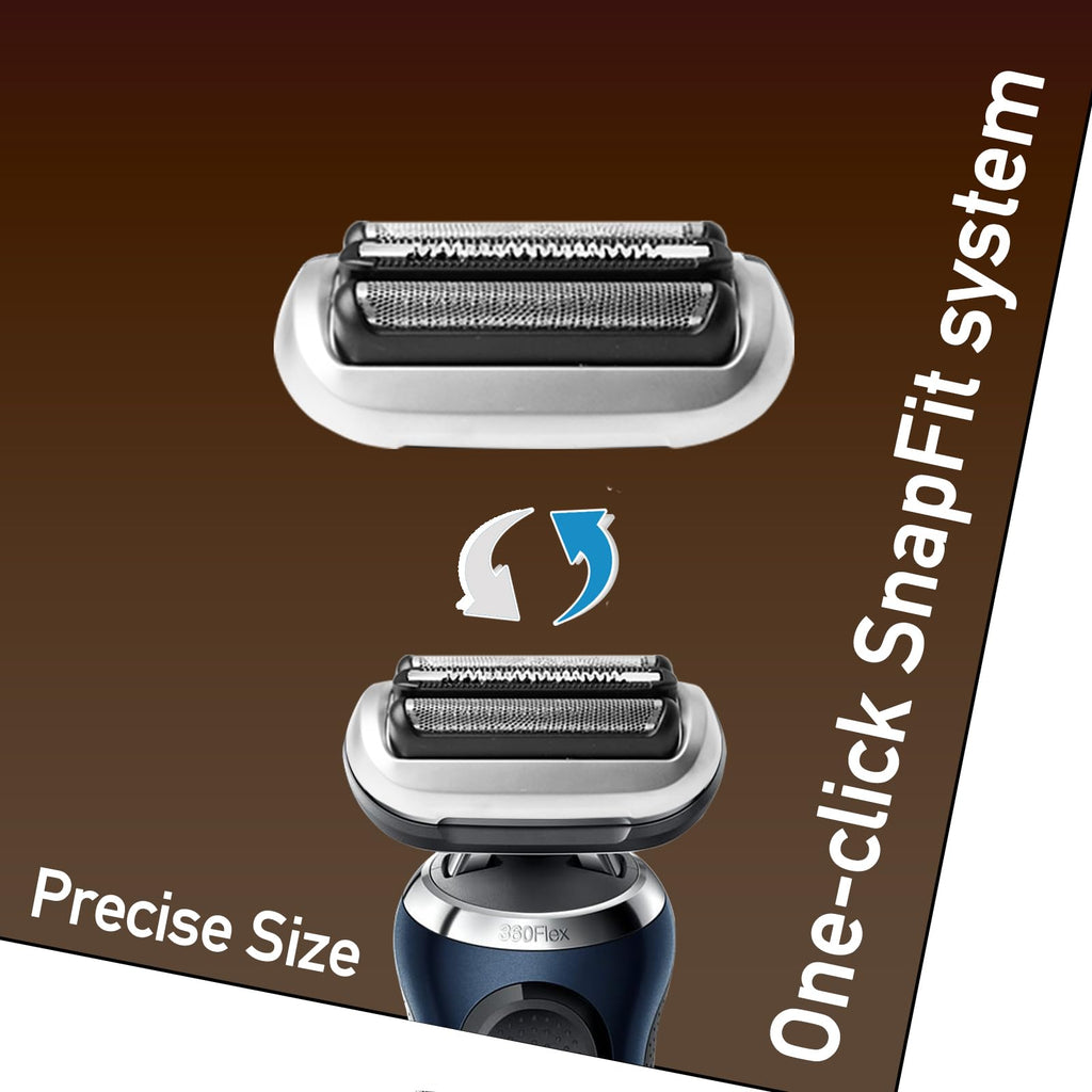 FRASAM 74S Replacement Head for Series 7 Shavers, Compatible with New Generation S7 7020s, 7025s, 7027cs, 7071cc, 7075cc, 7085cc, etc.