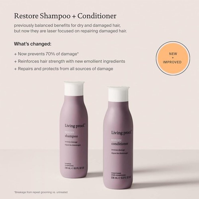 Living Proof Restore Conditioner - Nourishing Formula for Damaged Hair | 8 oz