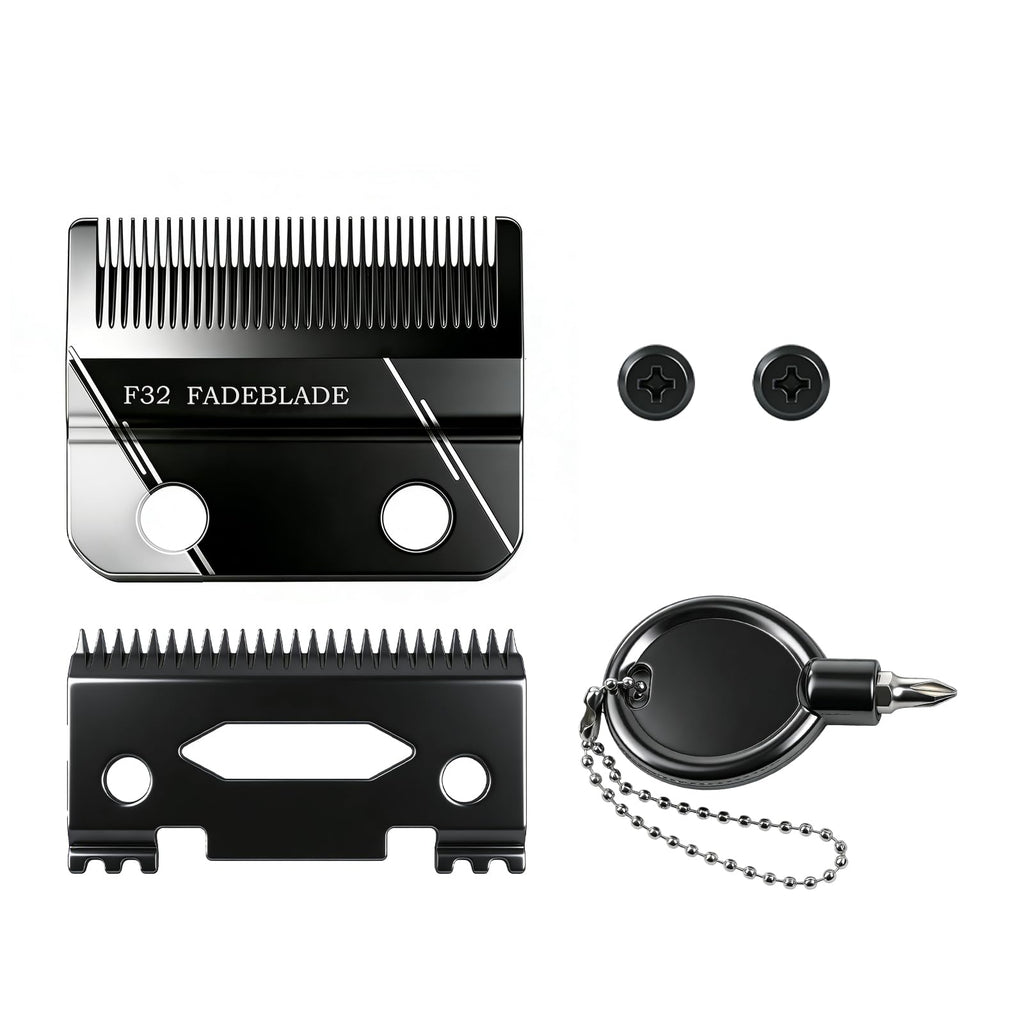 F32 Replacement Blades, Zero Adjustable & High Precision, Compatible with Wahl 5 Star Vapor Clipper Professional F32 Fadeout Blade (1 Pack)