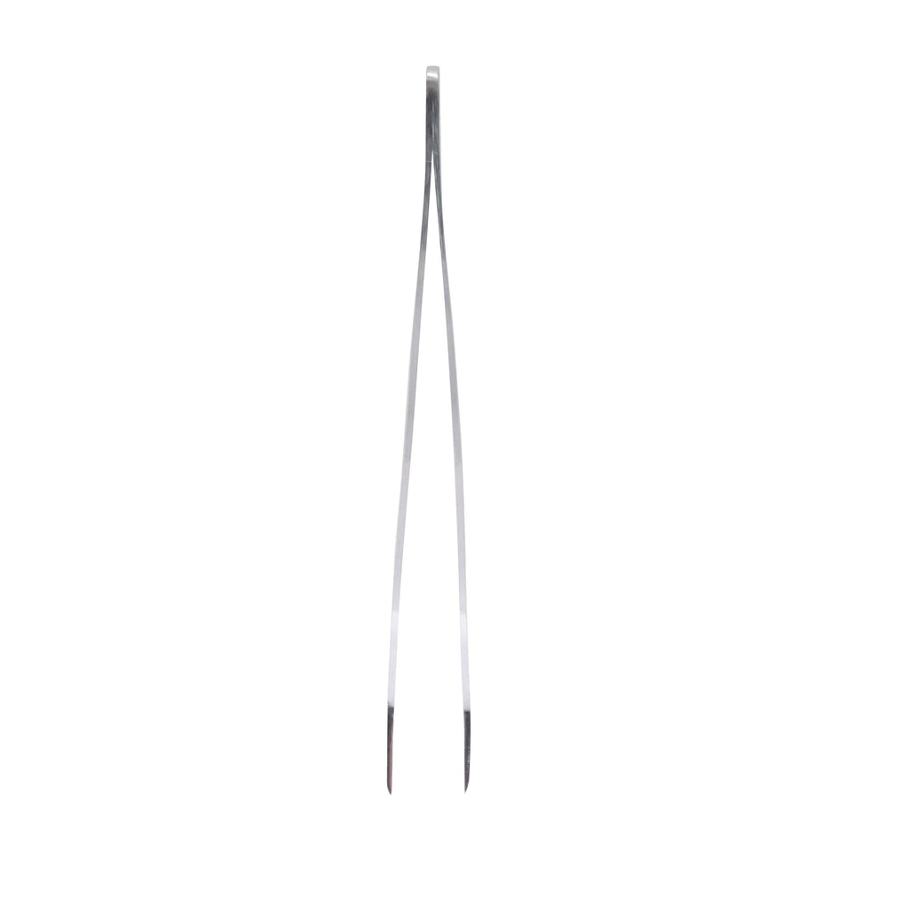 AmScope - 4 3/8 in. General Purpose Curved Serrated Tip Tweezers - 1 pc