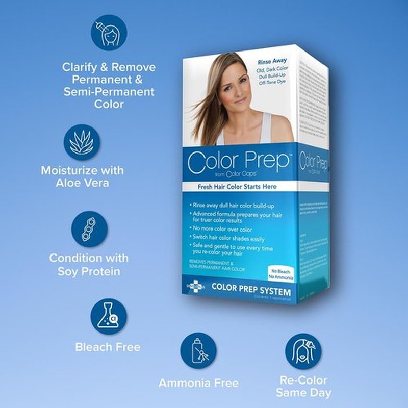 Color Oops Hair Dye Remover - Extend Vibrancy & Rinse Away Dull Colors | 1 Application, Ammonia Free