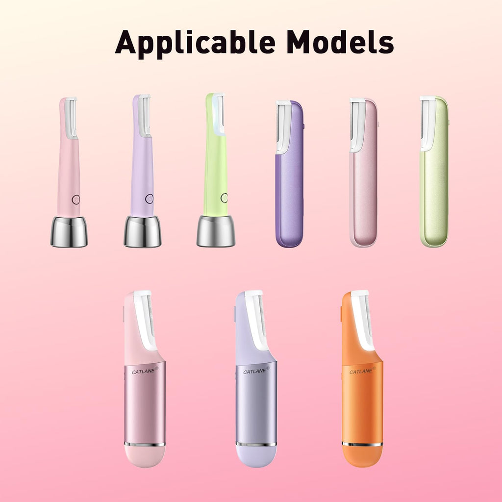 CATLANE Beauty, Dermaplaning Blade Refills, 10 Dermaplaning Blades Compatible with Catlane, Galtxen, WLU, and BNU Dermaplane Razor, Device Not Included