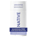 Native Deodorant - Aluminum-Free Deodorant for Men & Women | 72-Hour Odor Control, Unscented, 2.65oz