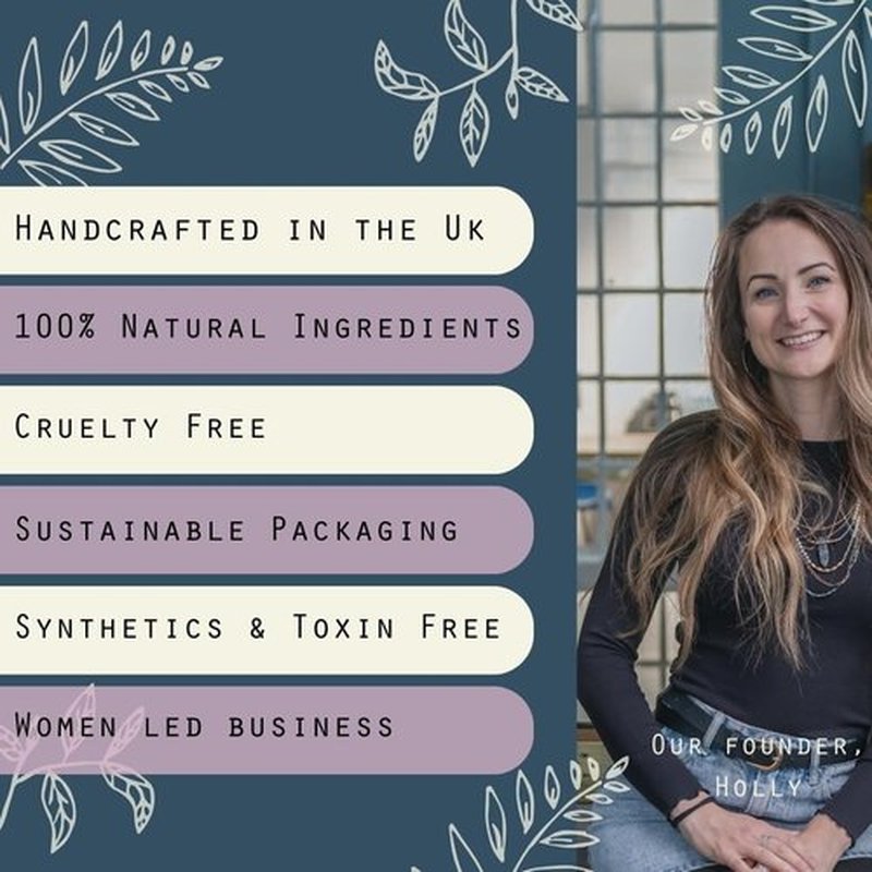 The Ilex Wood - Lip Balm Pack of 3 - Lemon Balm and Peppermint - All natural, coldsore prevention, cruelty free, plastic free, moisturising lip balm, handcrafted - 3 x 10ml (3 x 0.34 fl oz)