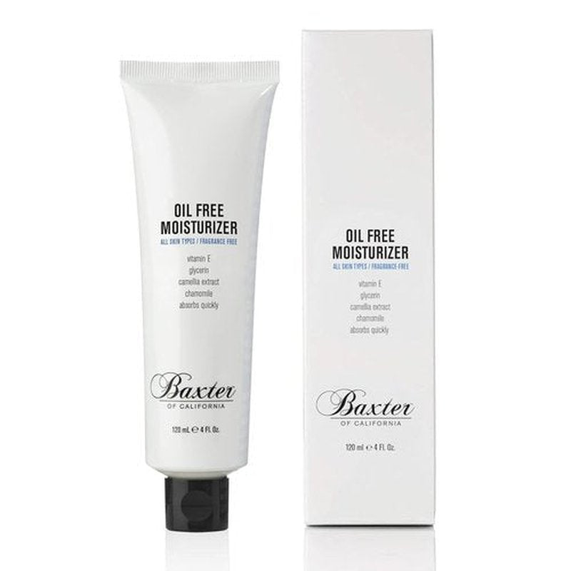 Baxter of California Oil-Free Face Moisturizer for Men - Lightweight & Fragrance-Free | 4 Fl Oz