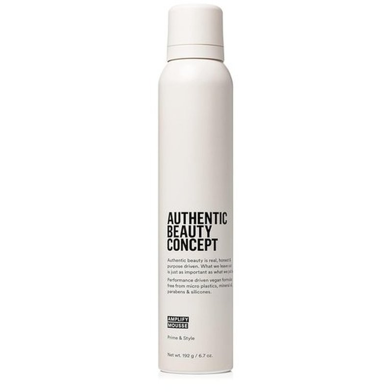 Authentic Beauty Concept Amplify Mousse - Volumizing Styling Mousse for All Hair Types | 6.7 oz