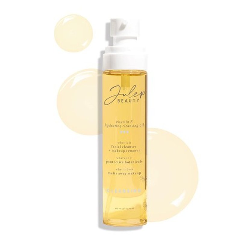 Julep Vitamin E Cleansing Oil | Hydrating Makeup Remover for Sensitive Skin - 3.38 Fl Oz - Rosehip & Olive Oil