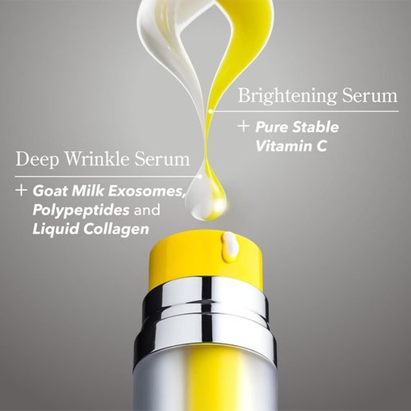 Beekman 1802 Milk RX Advanced Wrinkle Serum - Collagen & Vitamin C with Peptides & Goat Milk Exosomes