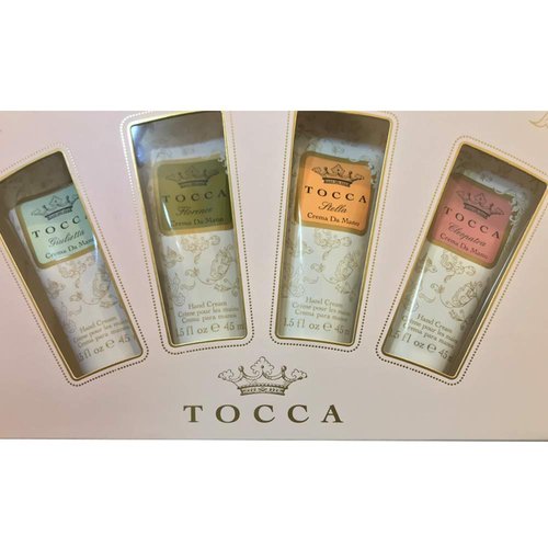 Tocca Crema Quartetto Cleopatra Stella Florence Giulietta Set 4 x 1.5 Fl Oz Each