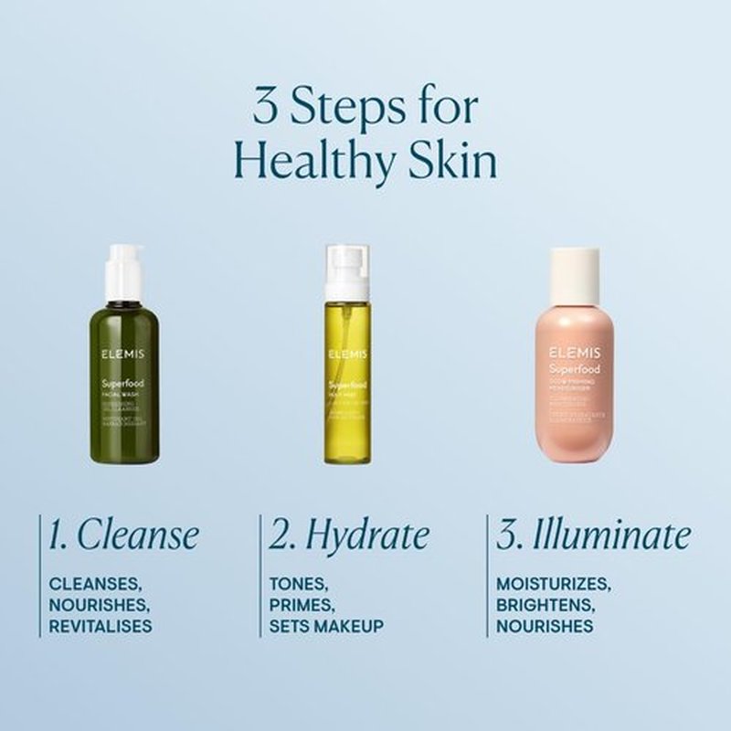 ELEMIS Superfood Multi Mist - Priming, Toning & Setting Facial Spray | 3.3 Fl Oz