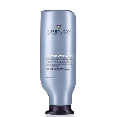 Pureology Strength Cure Blonde Purple Conditioner - Strengthens Blonde & Color-Treated Hair, Sulfate-Free & Vegan