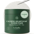 Le Gushe Heartleaf Face Toner Pads (70 Count) - Calming and Hydrating Toning Pads - CICA and Heartleaf Toner - for Troubled Skin and Breakouts (160 ml/ 5.41 fl oz)