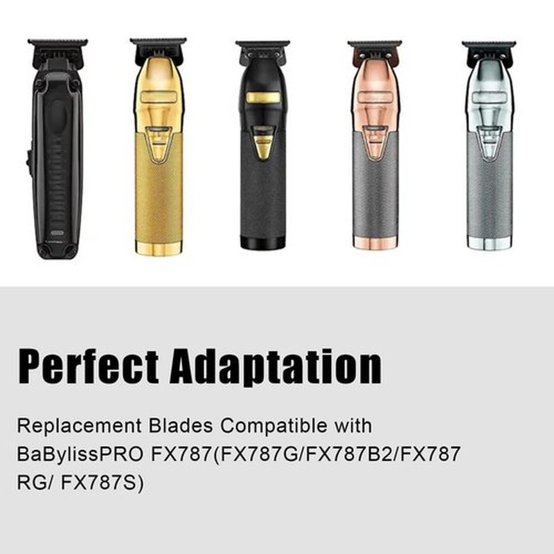 BaBylissPRO FX707B2 Replacement Blades - Compatible with FX787 & LoPROFX Trimmers | 2-Pack