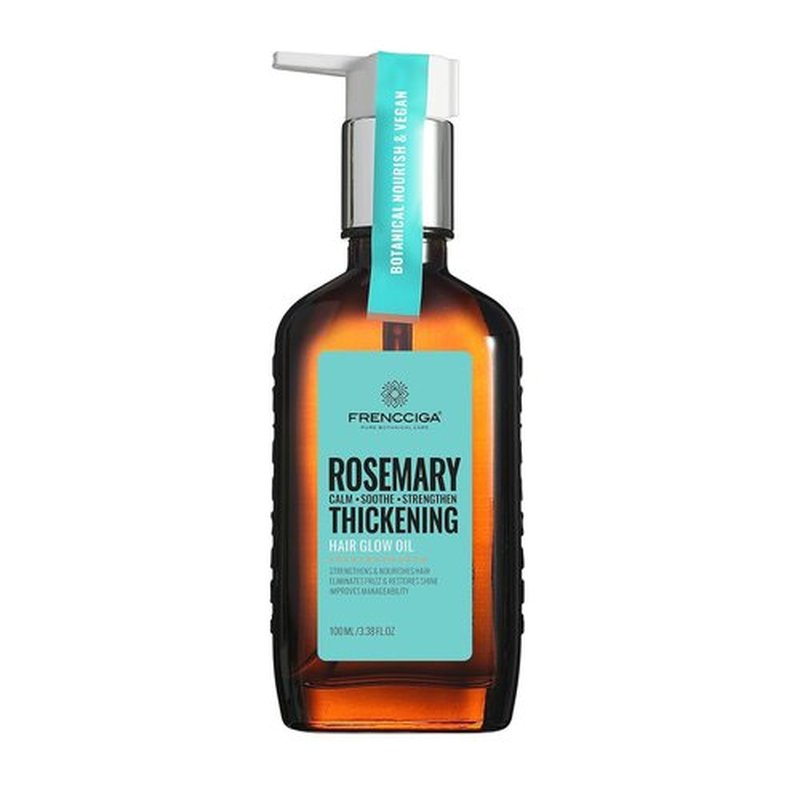 Rosemary Glow Oil - Nourishing Hair Serum for Strengthening & Shine | 100ml for Smooth, Frizz-Free Locks