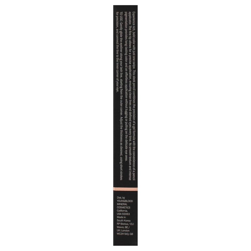 Youngblood One-Swipe Gel Eyeliner - Caviar Shade for Effortless Application - 0.01 oz