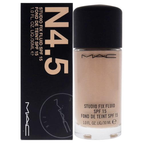 MAC Studio Fix Fluid SPF 15 - N4.5 Foundation Women 1 oz