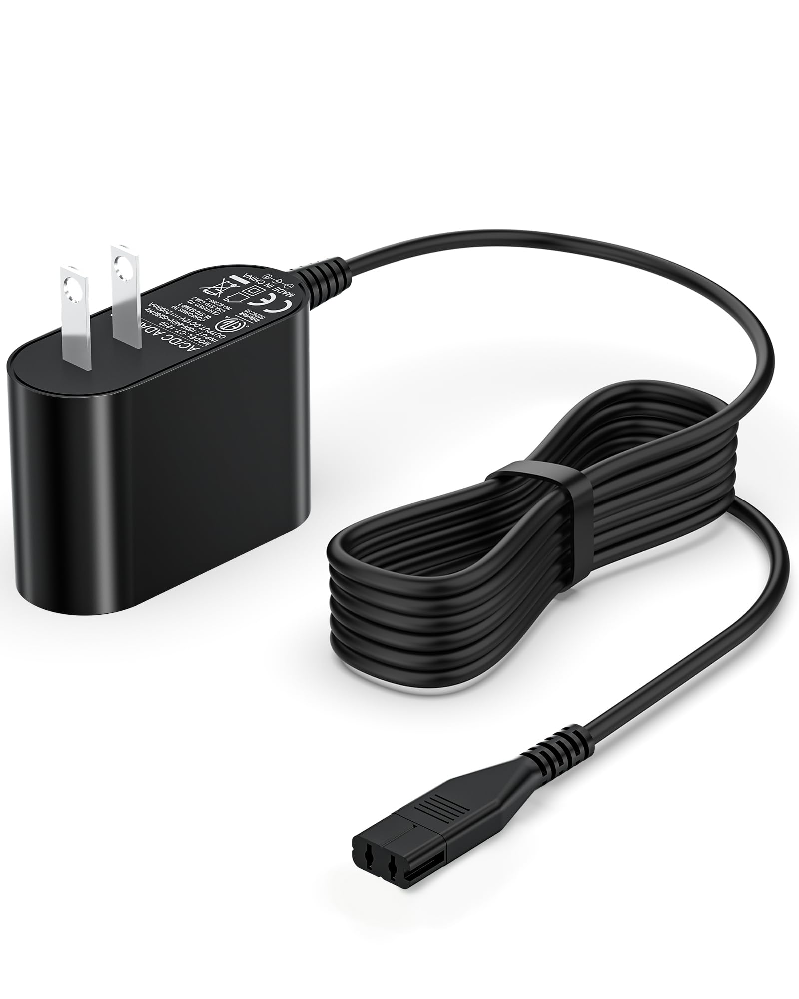 VHBW 12V 2A Charger Cord for Wahl KMC+ Pet Cordless Clipper, KM Cordless