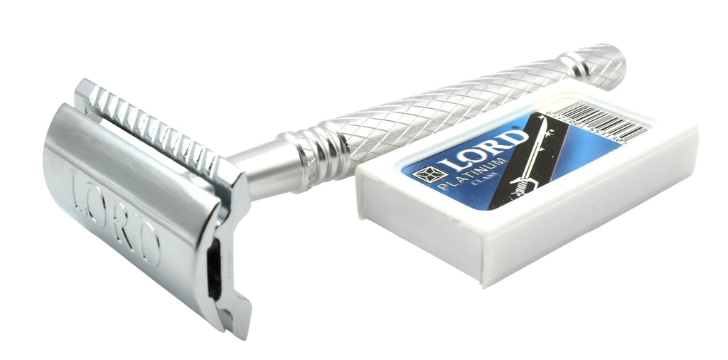 Lord double edge razor L 125 with 5 blades