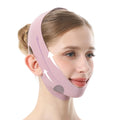 V Line Face Slimming Mask for Sleeping, Double Chin Reducer Jawline Shaper for Women, Medium