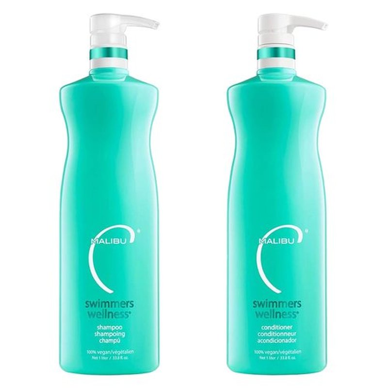 Malibu C Wellness Shampoo & Conditioner Duo - Nourishing Hair Care | 33.8 oz Each