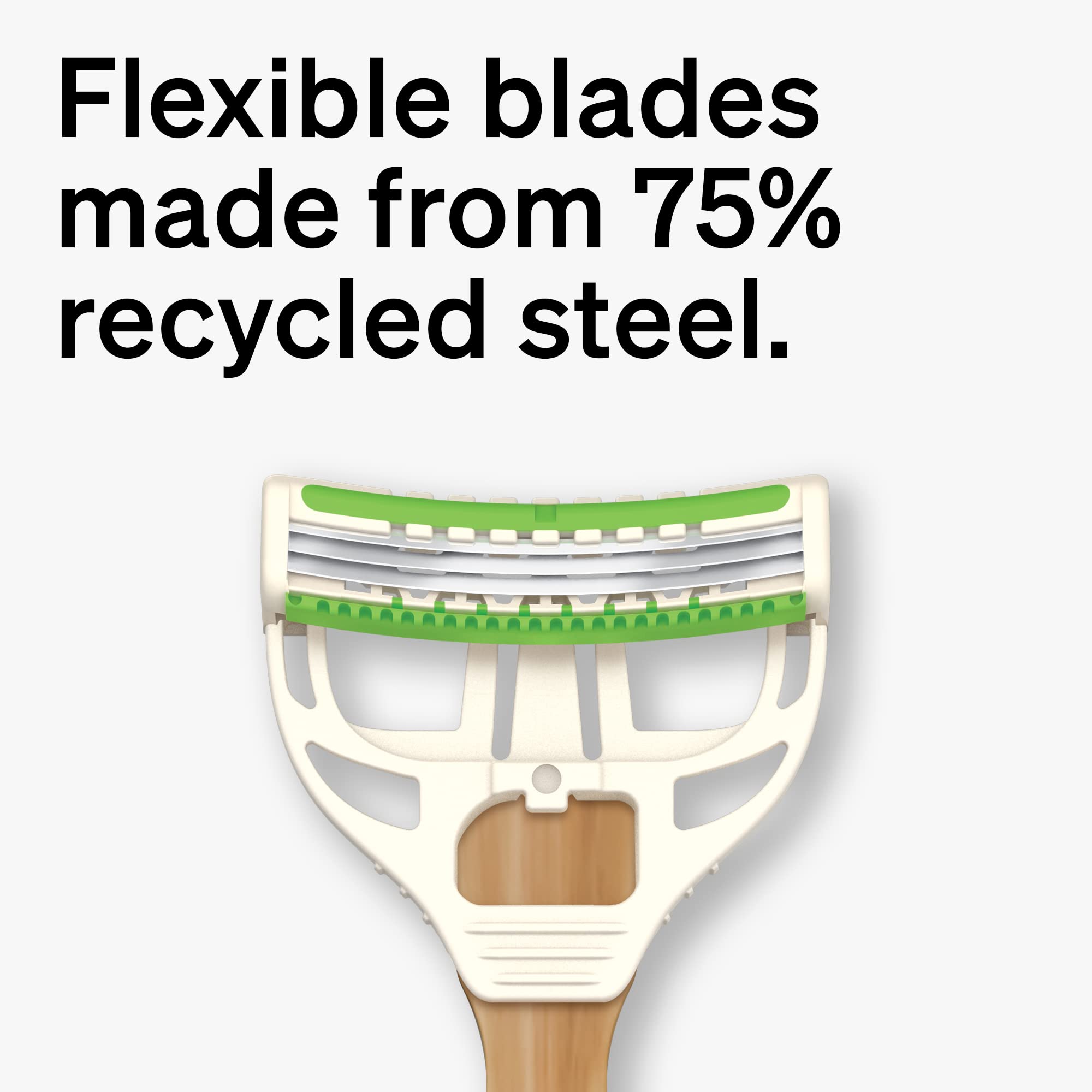 Schick Xtreme Bamboo Razor - Eco Friendly Disposable Razors, Bamboo Handle