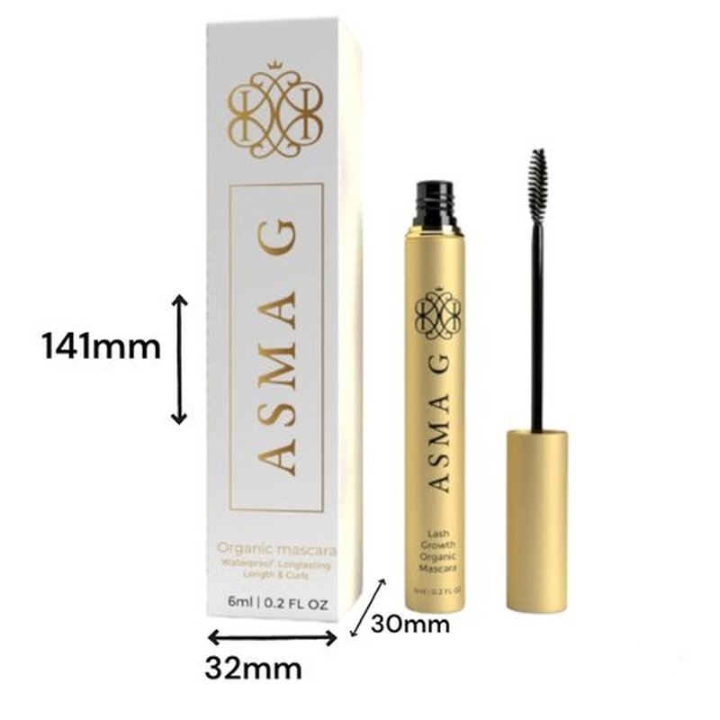 Skiennix Organic Mascara - Volume, Length, & Lash Growth Formula for Stunning Lashes